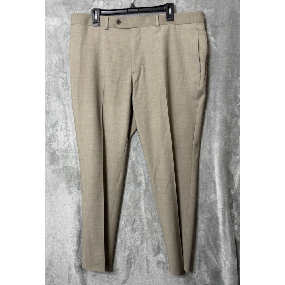 B by BROOKS BROTHERS Tan Beige 48L 38X30 Blazer Pants Classic - Picture 12 of 14
